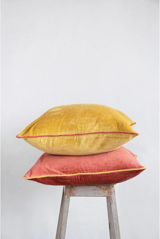 Coussin en velours
