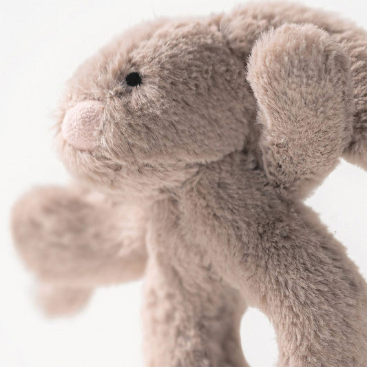 Jellycat | Hochet Lapin Tout Timide