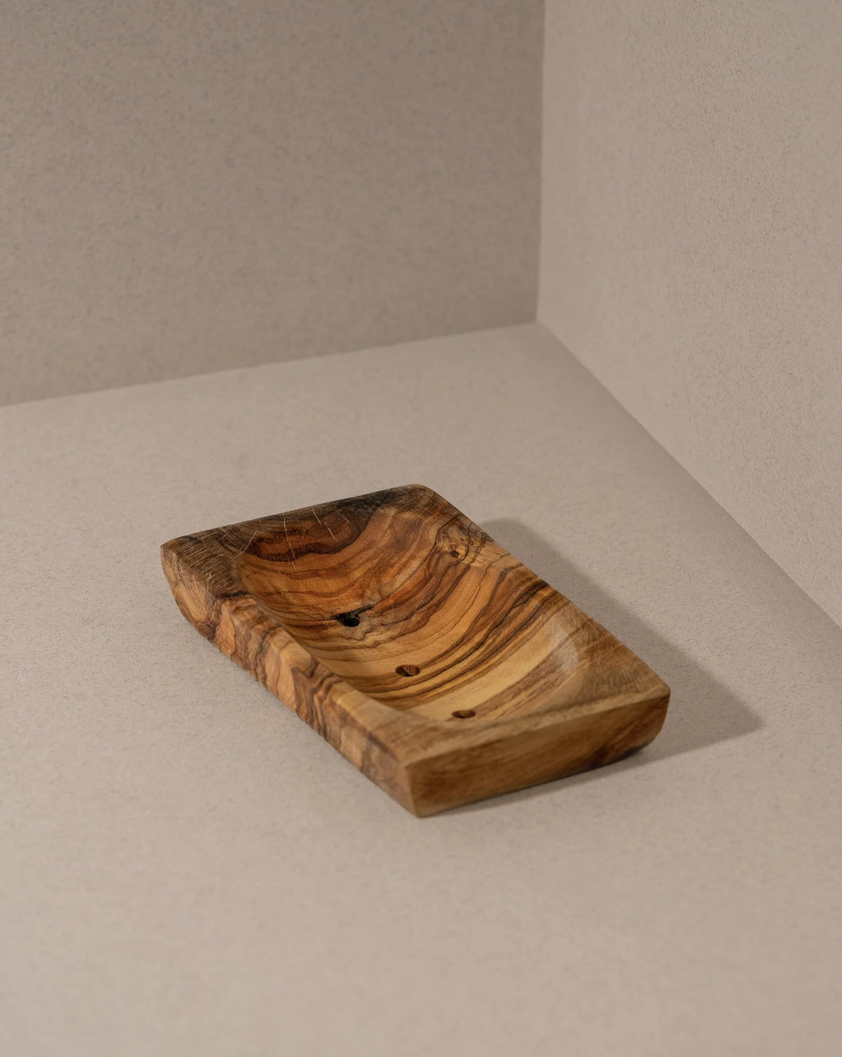Natural Olive Wood Soap Holder | 2 Models