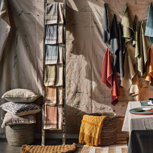 Linge à vaisselle tissé Linea | Ensemble de 2