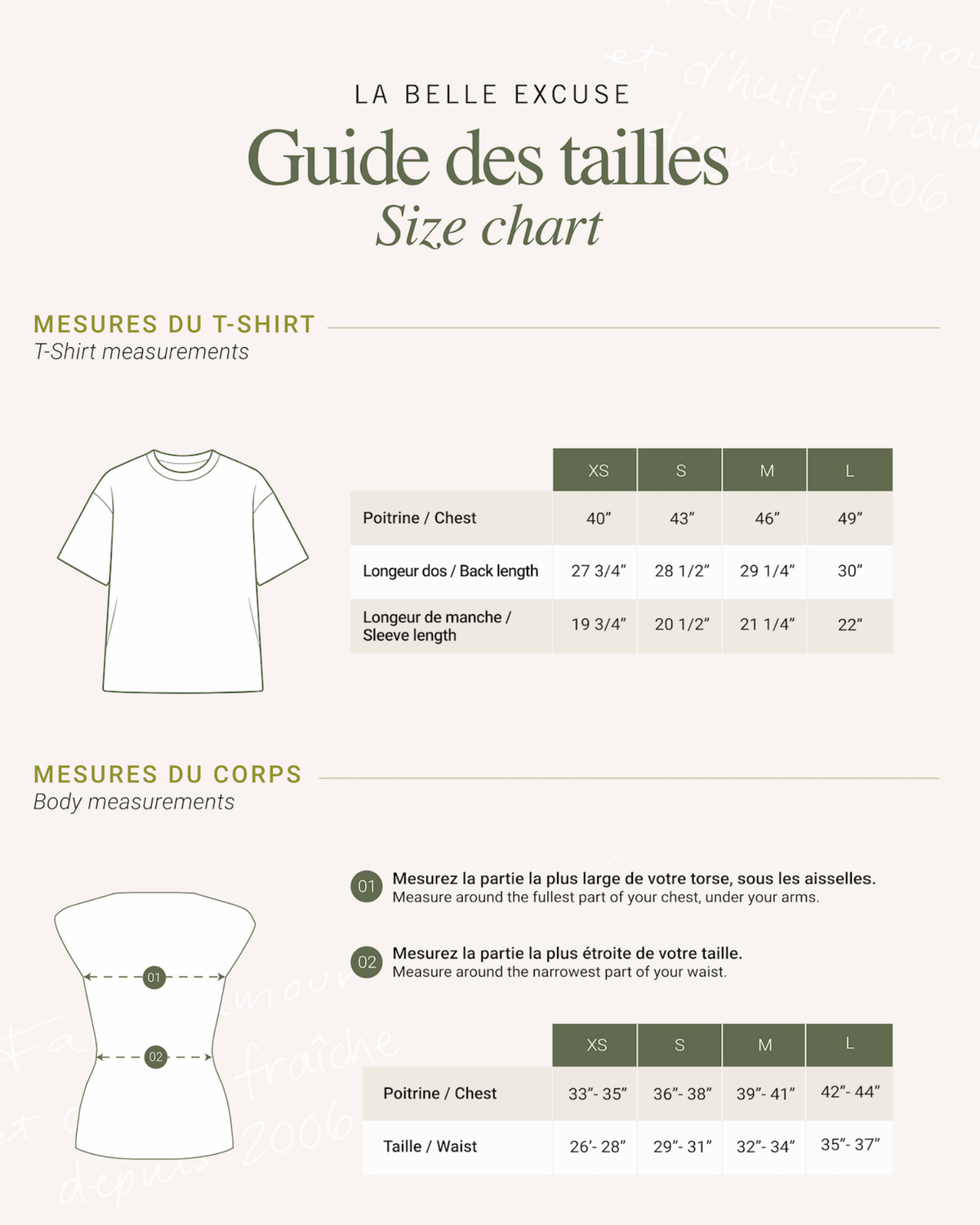 T-shirt - Olive You