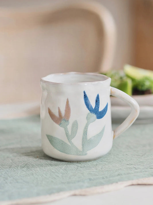 Tasse aquarelle Fleur | 3 Modèles