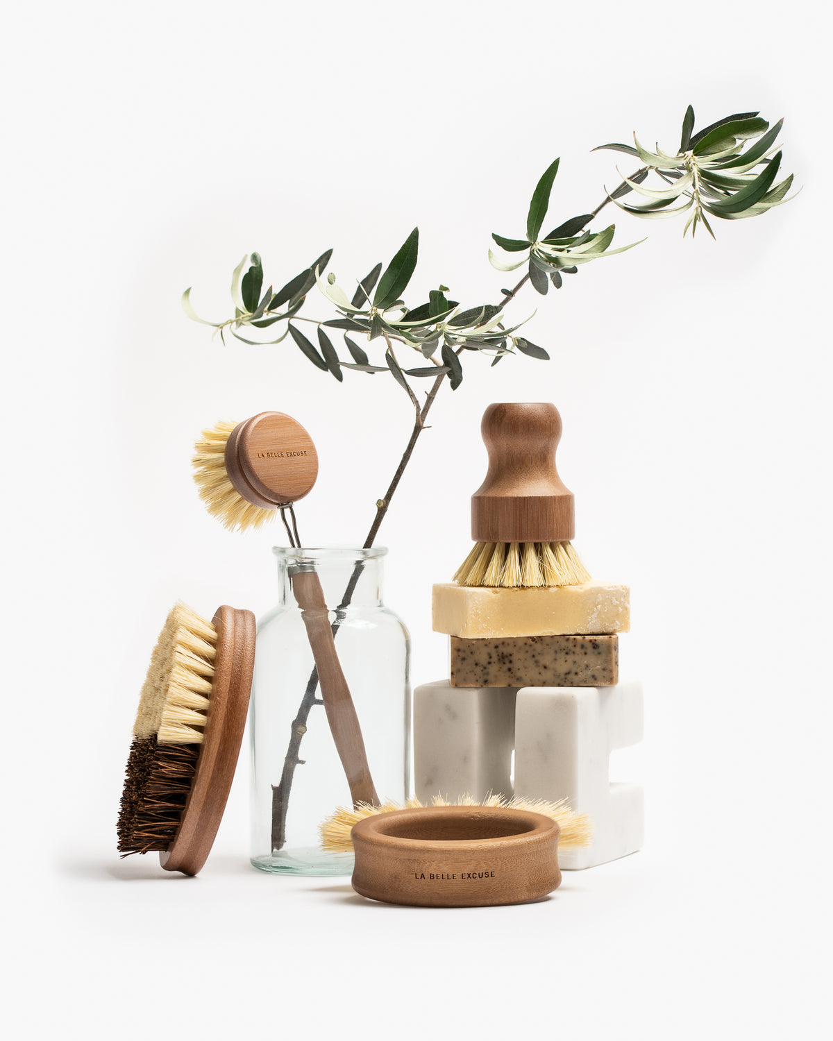 La Belle Excuse Wooden Dish Brush