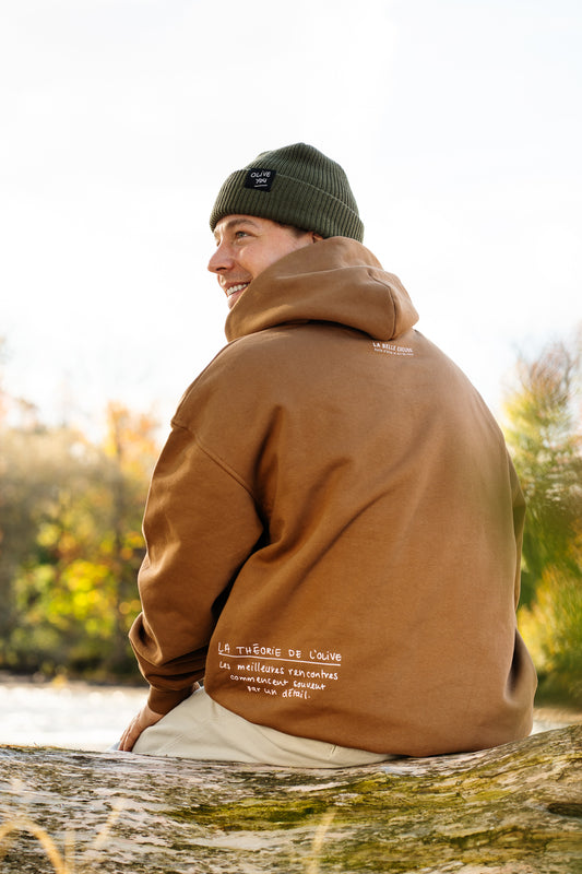 Hoodie - The Olive Theory (Caramel)