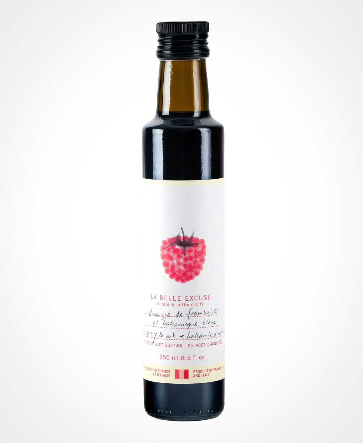 250 ml Raspberry and White Balsamic Vinegar, from La Belle Excuse