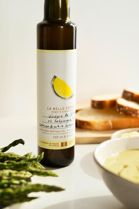 3 ways to use our lemon and white balsamic vinegar this spring