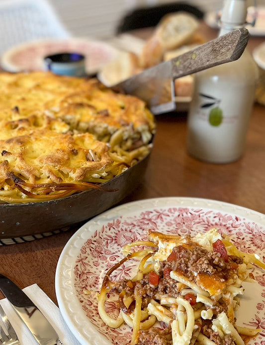 Pastitsio (Greek-style baked pasta)