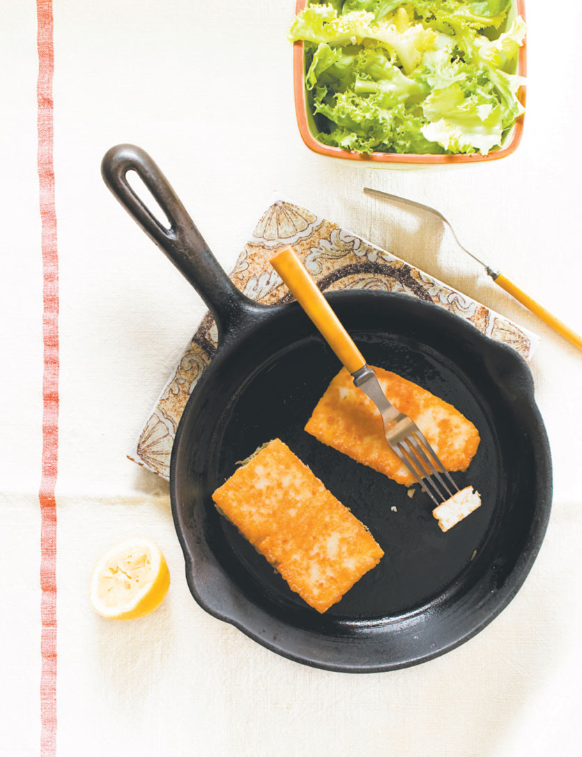 Saganaki (Cheese flambé)