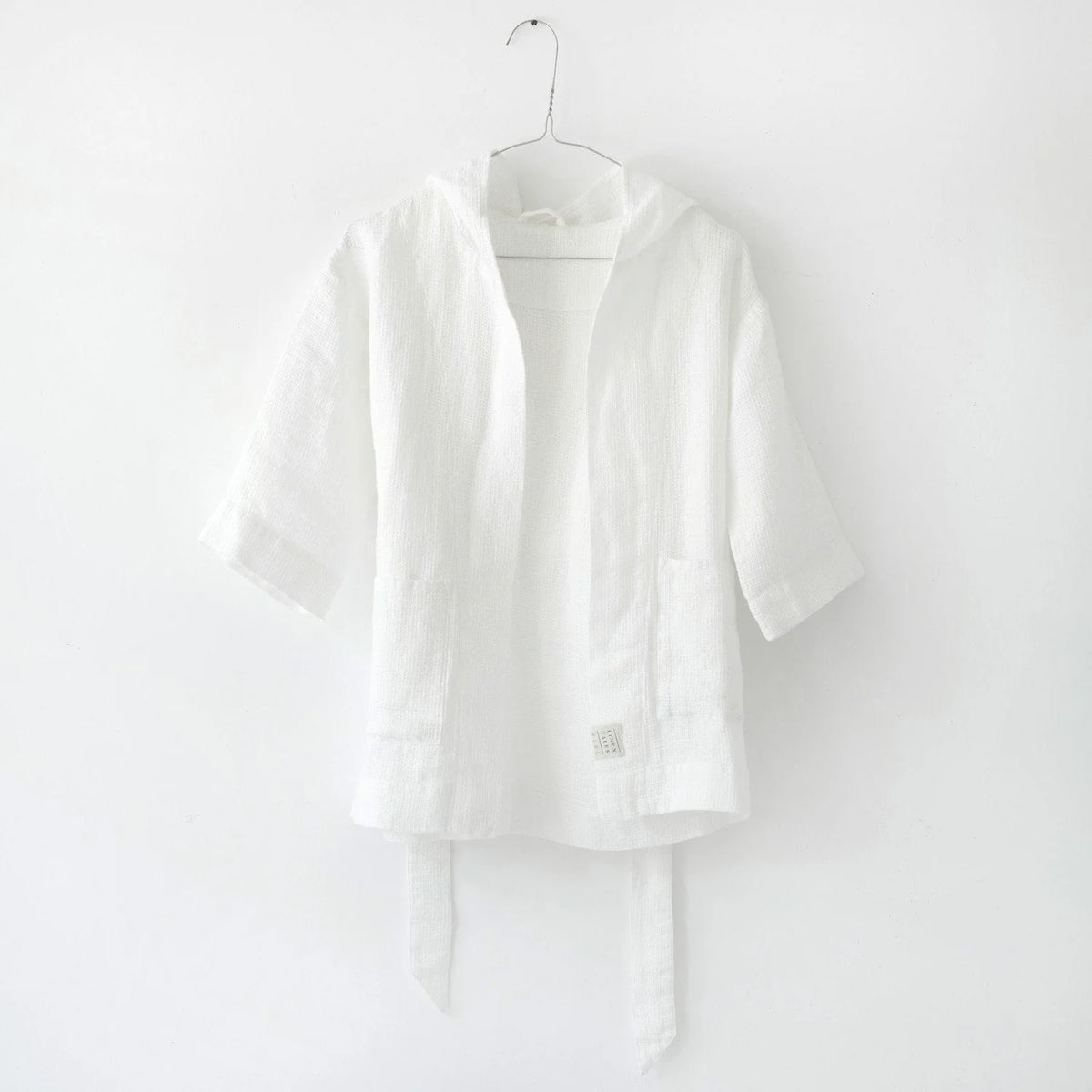 Kids Linen Bathrobe
