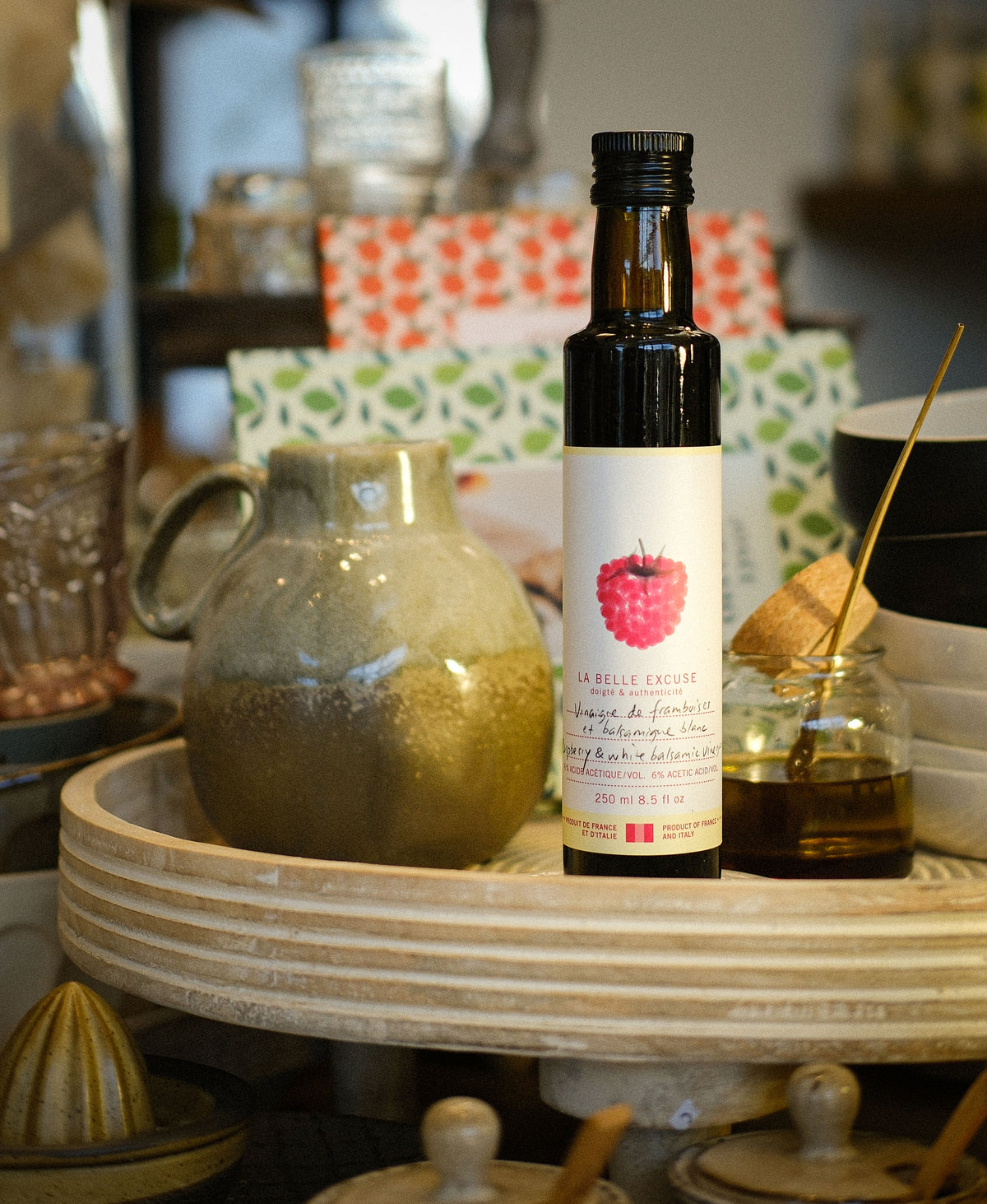 250 ml Raspberry and White Balsamic Vinegar, from La Belle Excuse