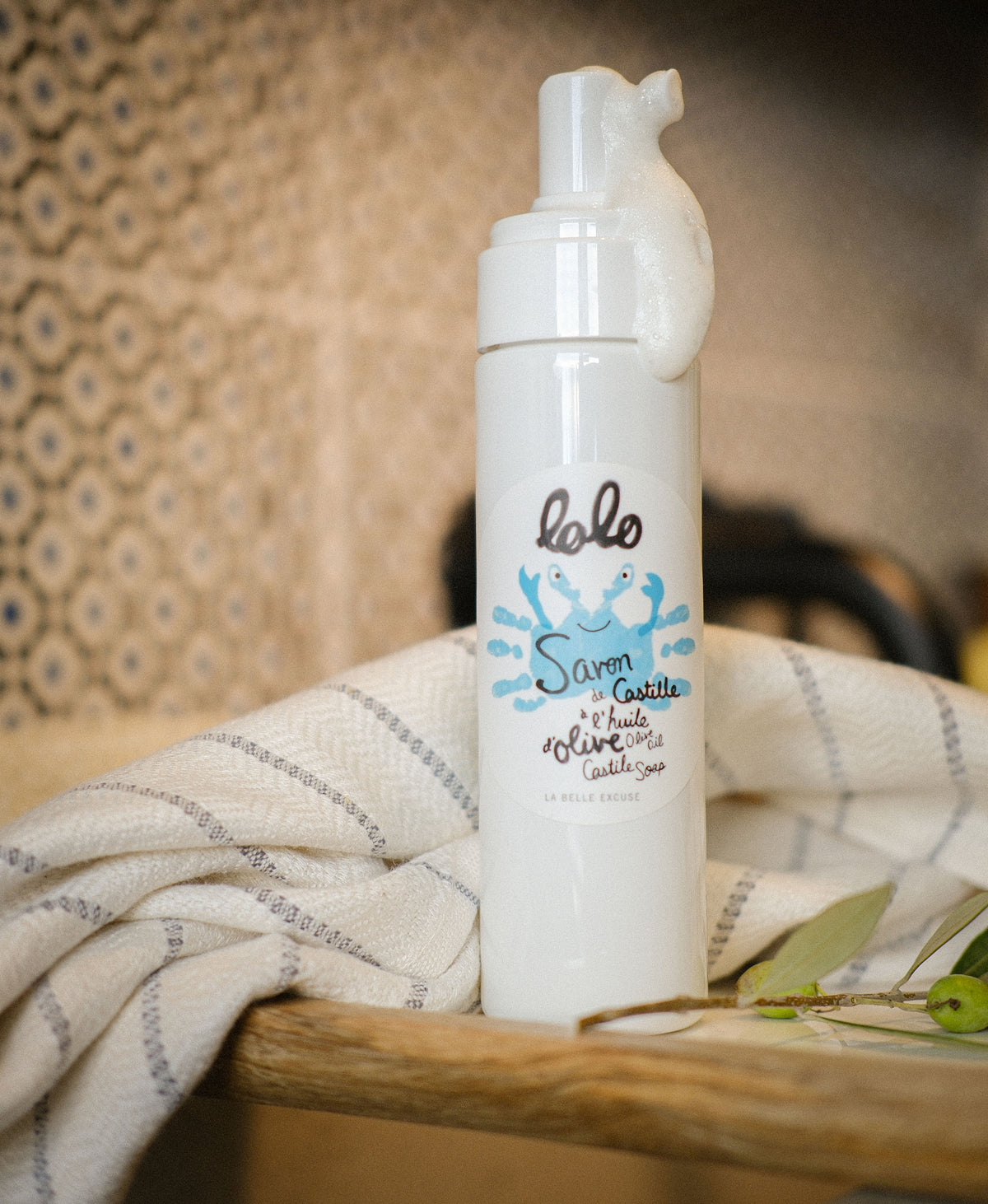 Olive Oil Castile Foam Soap LOLO (210ml)