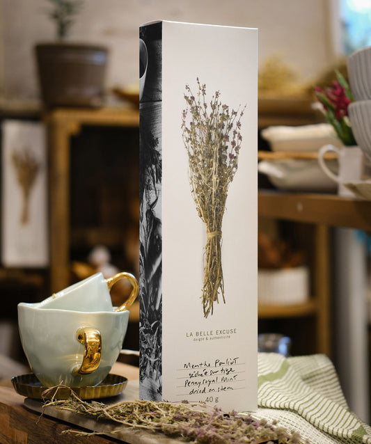 La Belle Excuse Pennyroyal Mint Dried on Stem