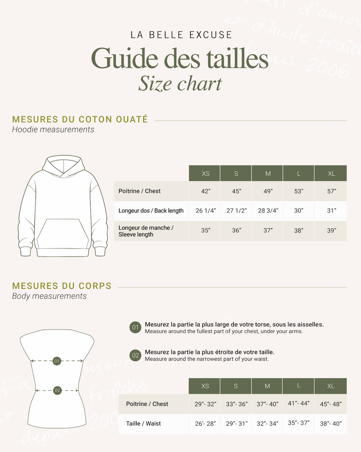 Hoodie - The Olive Theory (Green)
