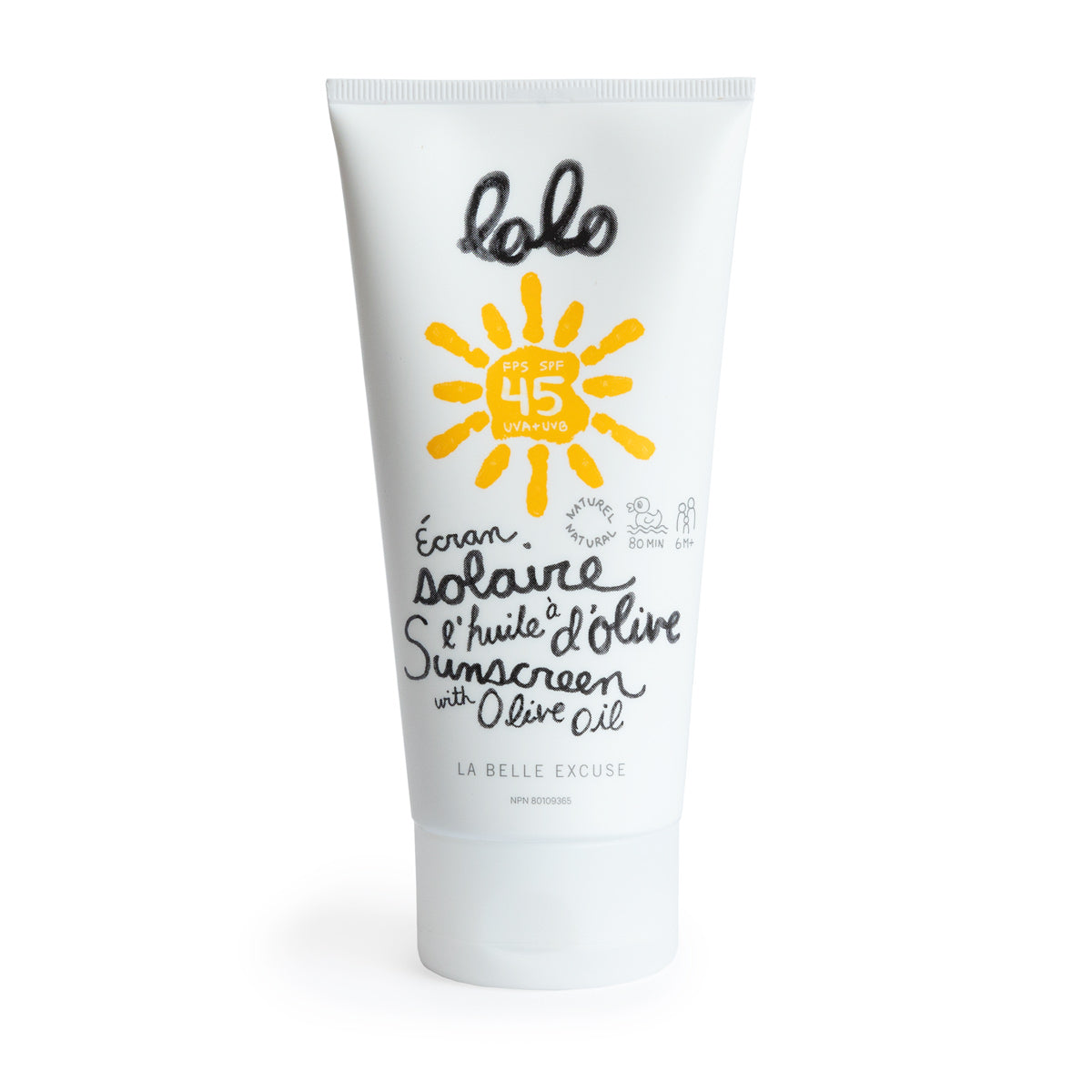 LOLO Olive Oil Sunscreen (150g scented)
