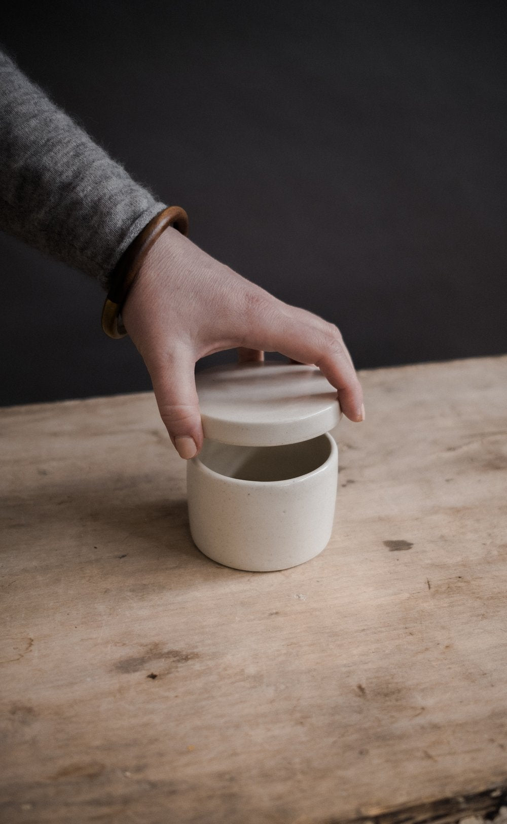Sugar and salt pot