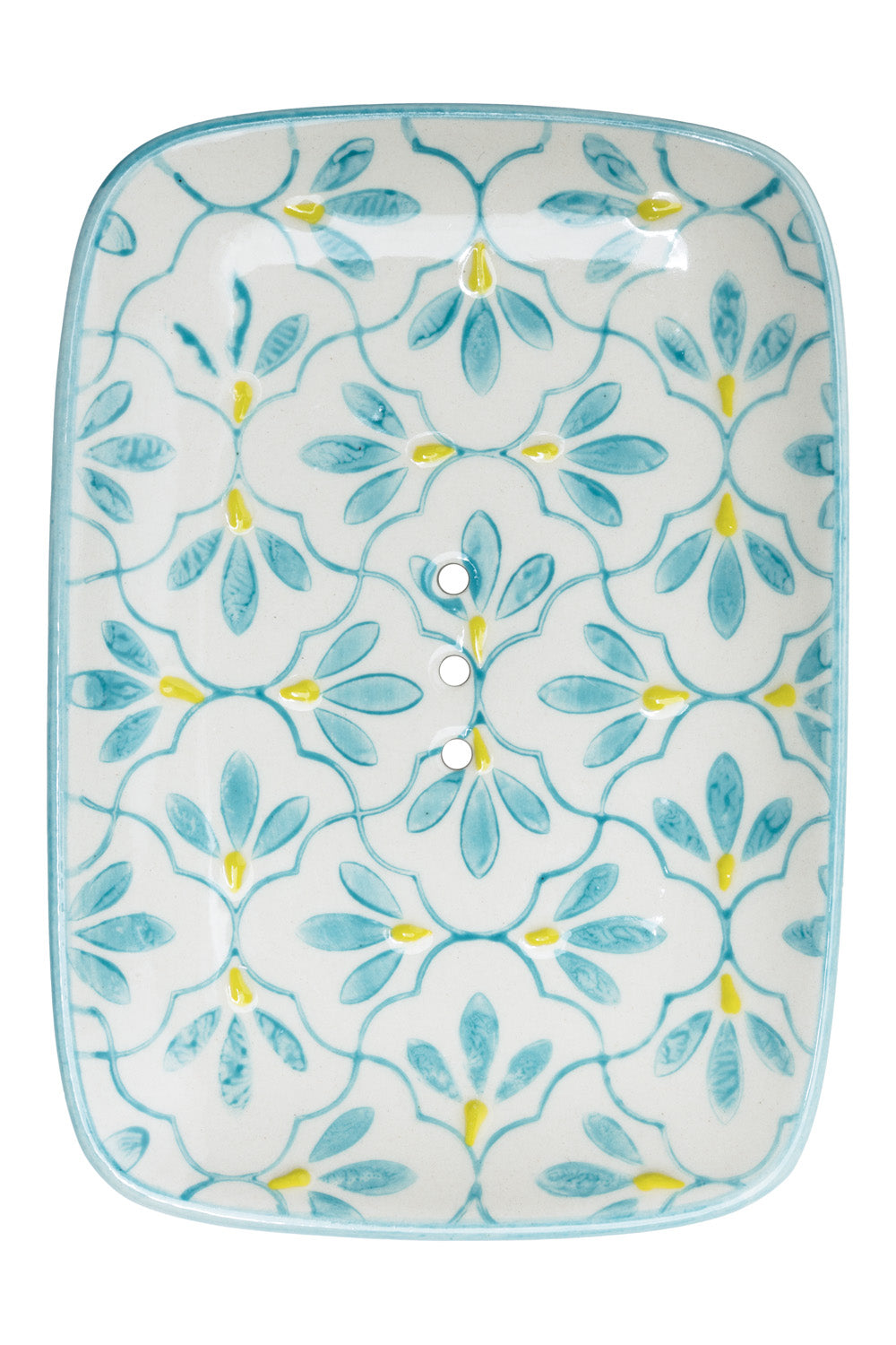 Porte-savon Floral | Bleu