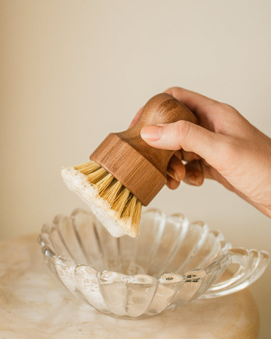 La Belle Excuse Wooden Scrub Brush