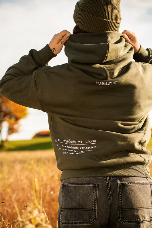 Hoodie - The Olive Theory (Green)