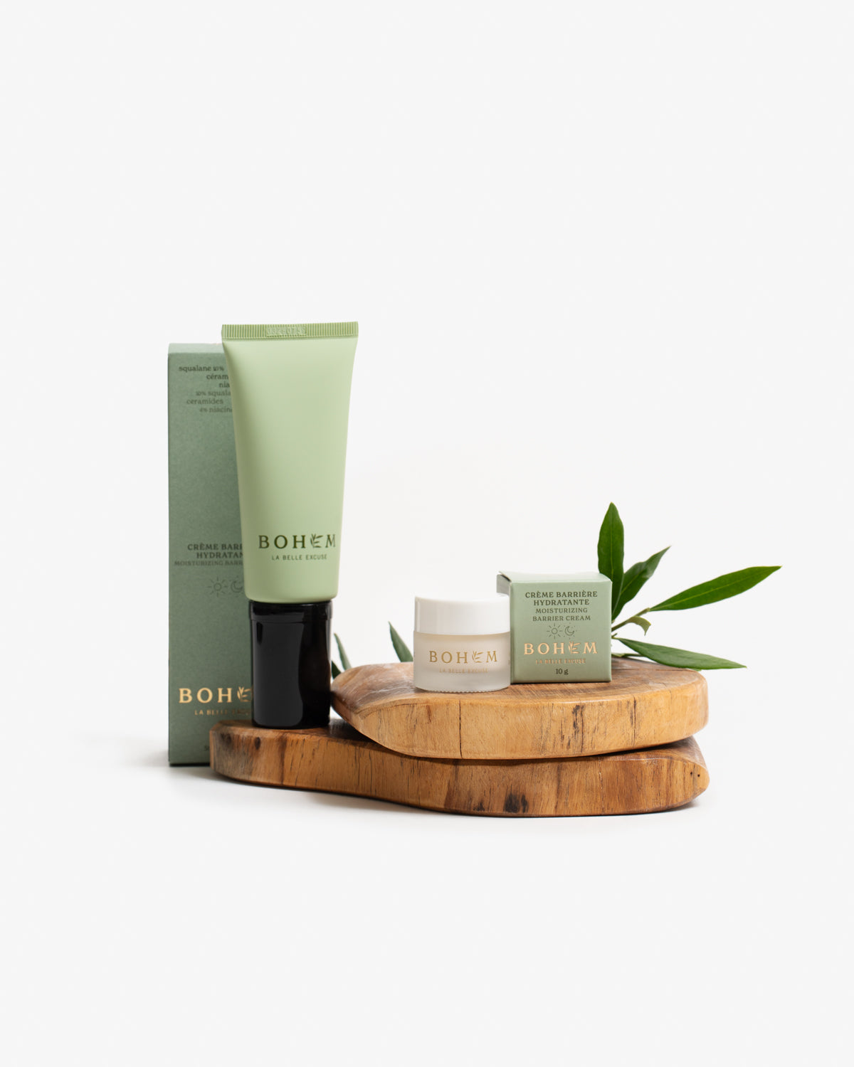 Bohem Moisturizing Barrier Cream (50g,10g)