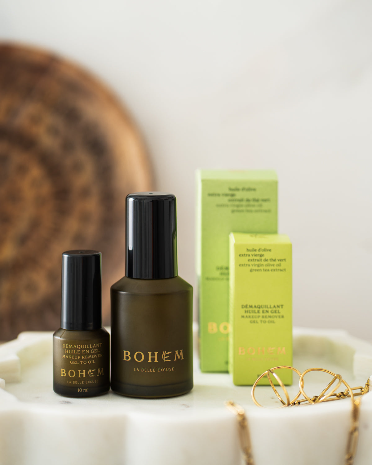 Bohem Makeup Remover - Gel to oil (60ml,10ml)