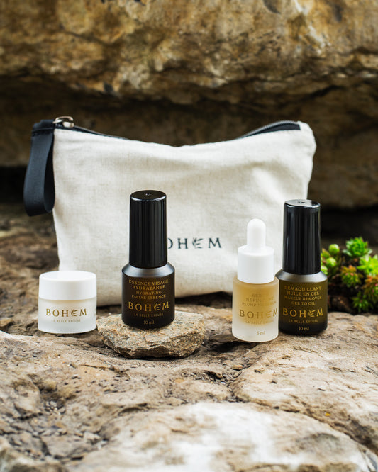 Bohem Plumping Skincare Travel Kit