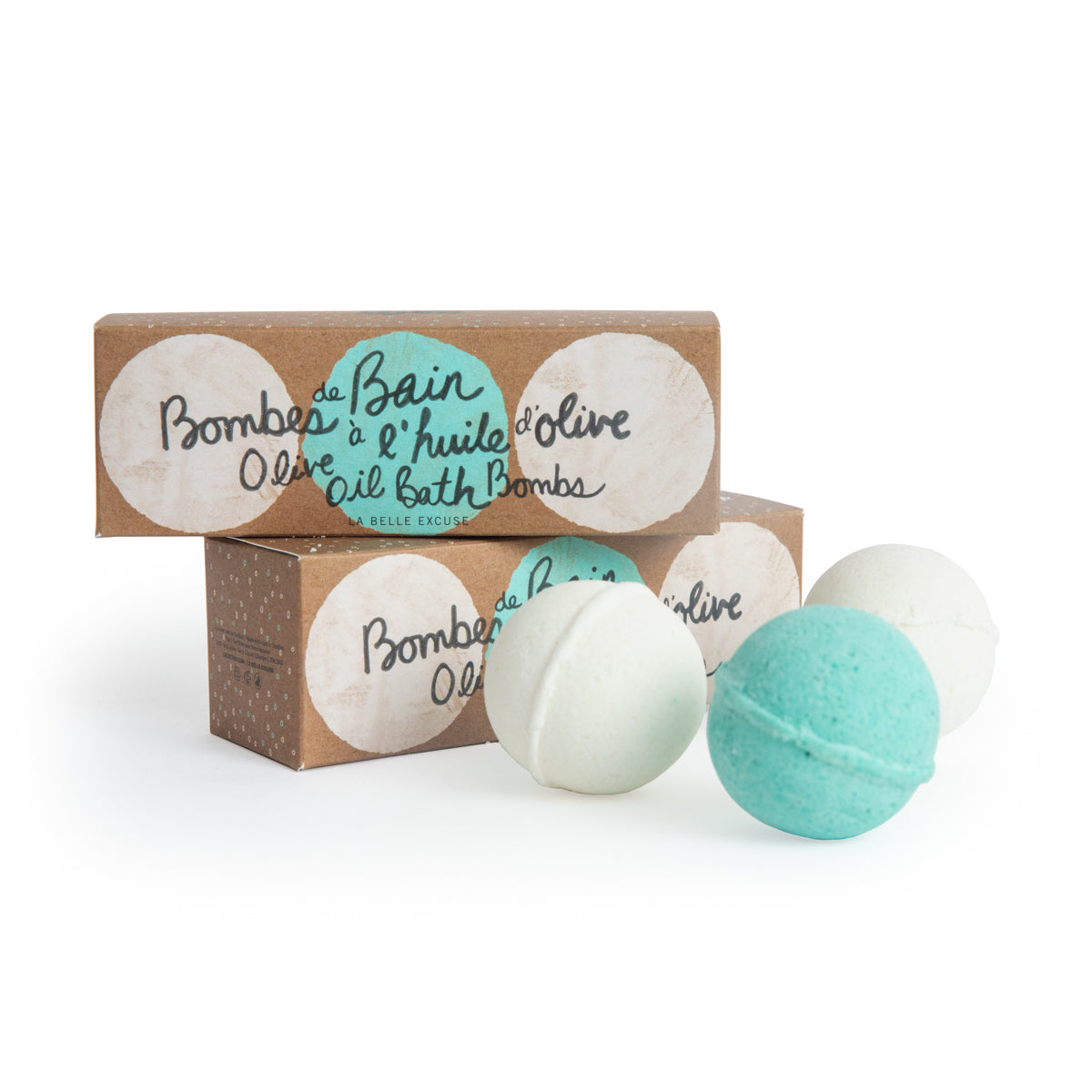 Olive Oil Bath Bombs LOLO (3x90g)