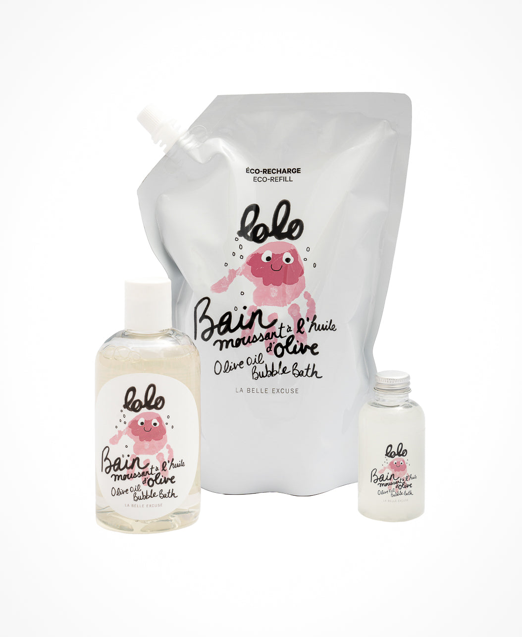 Olive Oil Bubble Bath LOLO (60ml, 250ml 1L)